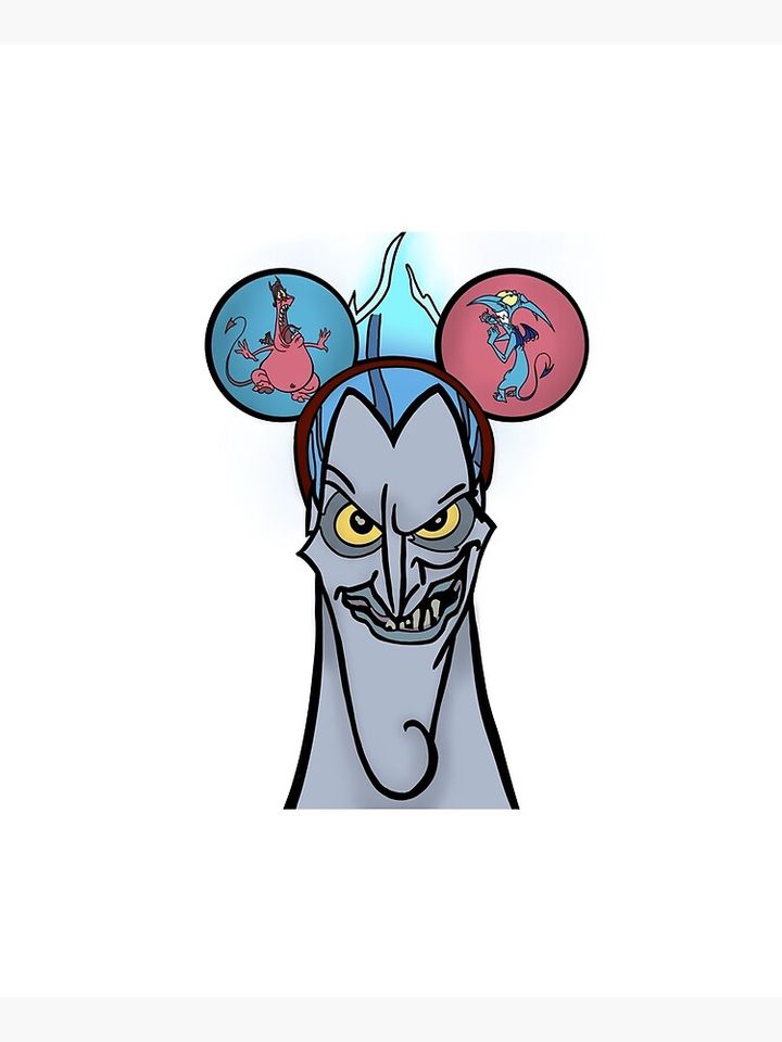 Hades Mickey Ears Apron