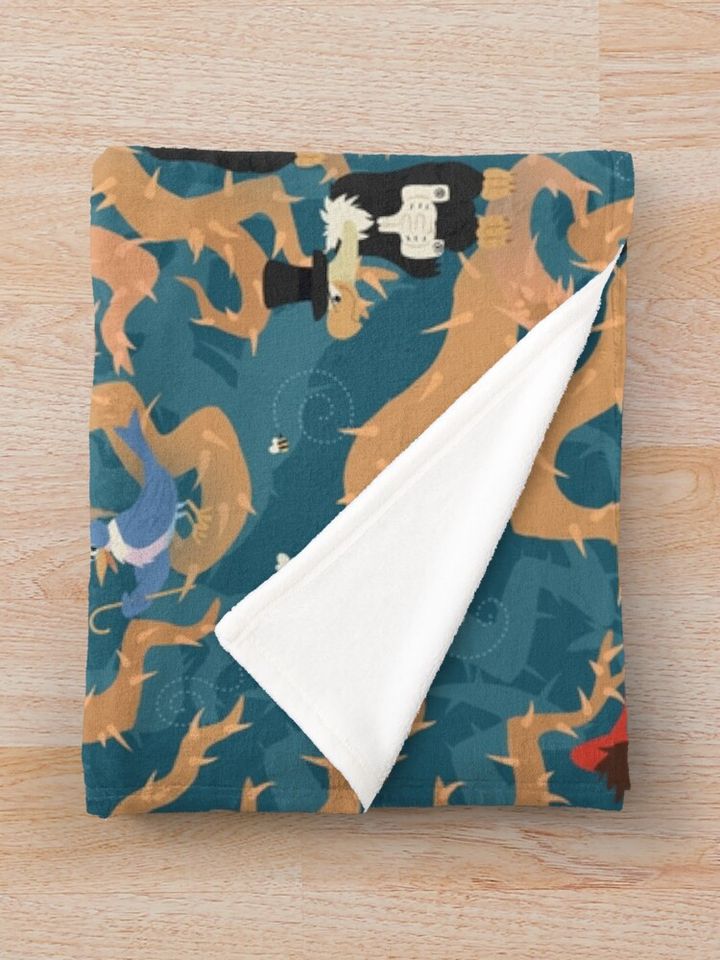 Splash Mountain Throw Blanket