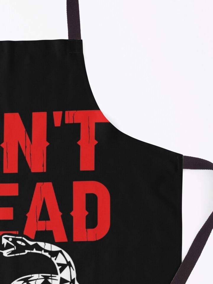 Don't Tread On Me Second Amendment Gun Rights Patriotic Apron