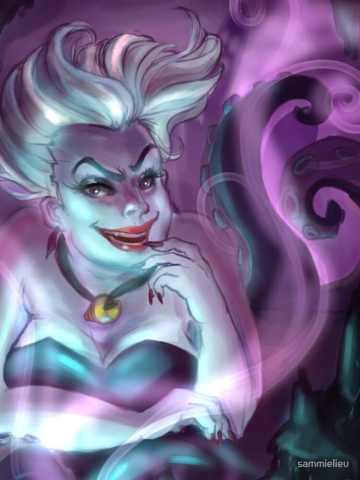 Ursula Disney Villain Skirt