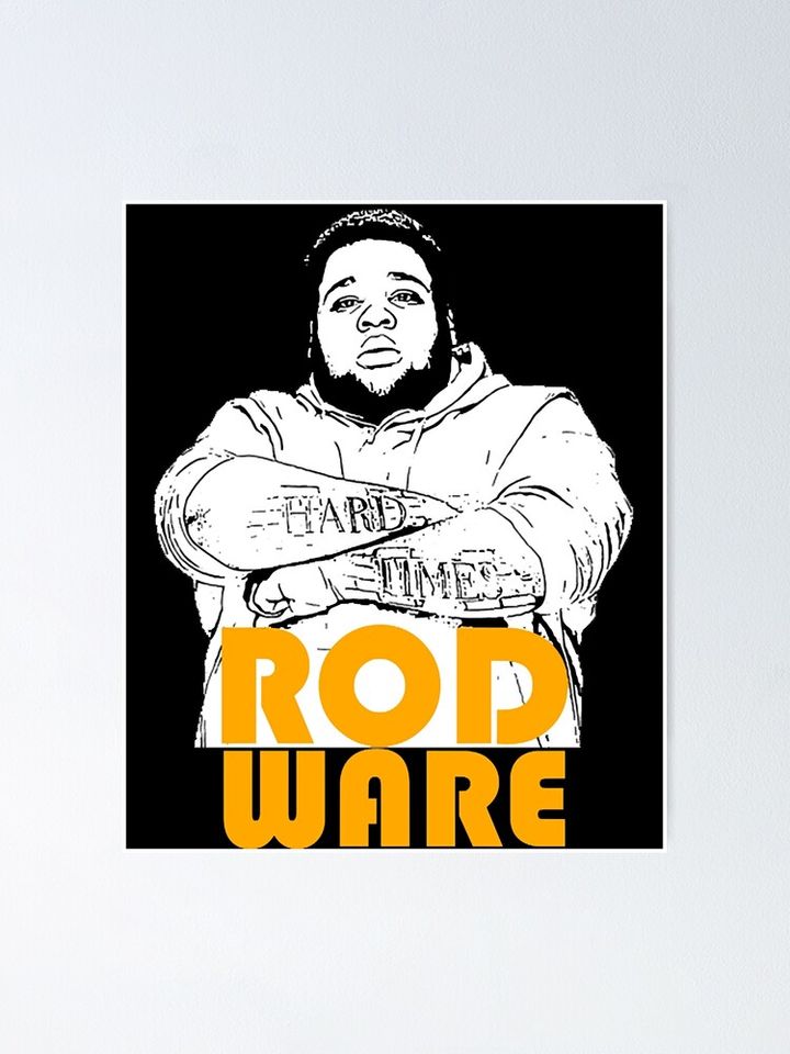 Rod Wave Poster Aesthetic Print for Room Decoration