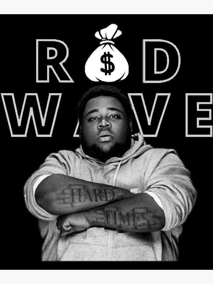 Rod Wave Poster Wall Art for Teen Room Decoration