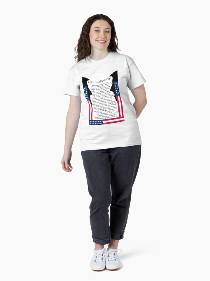  All U.S  Presidents Classic T-Shirt