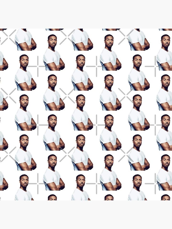 Michael B Jordan Pillow
