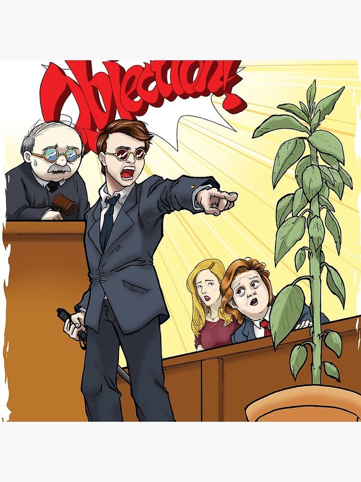 Objection!  Phoenix Wright vs Daredevil Pillow