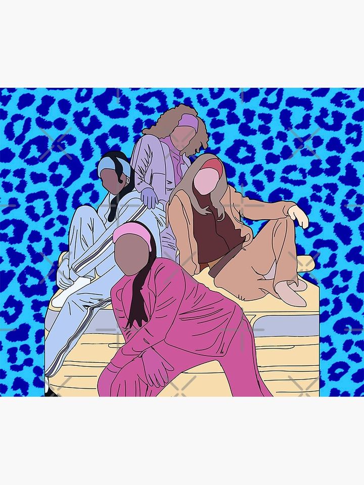 cheetah sistas Throw Blanket
