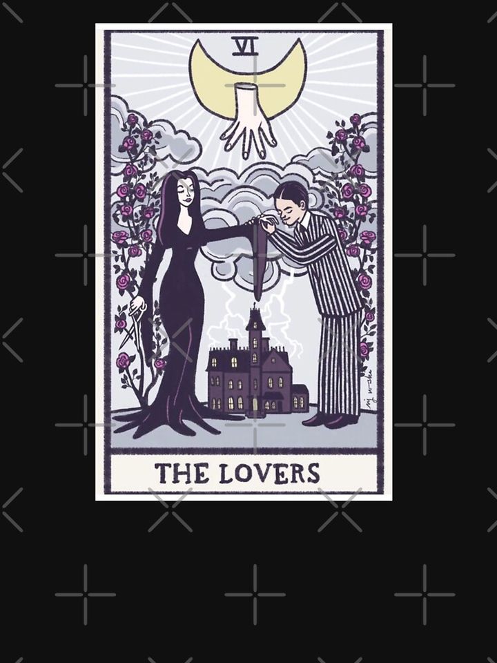 The lovers - tarot - Addams family Tank Top