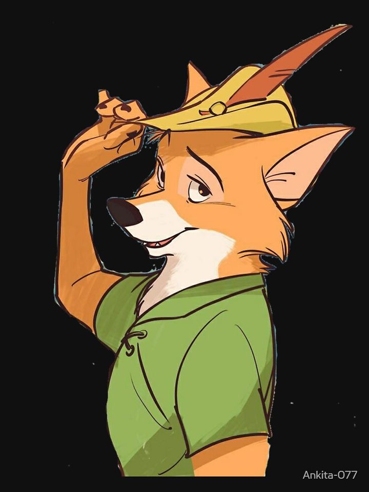 Robin Hood Cartoon Pullover Hoodie
