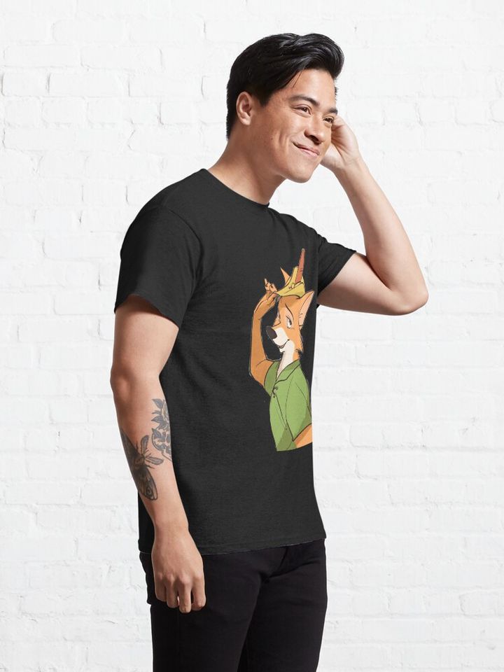 Robin Hood Cartoon Classic T-Shirt