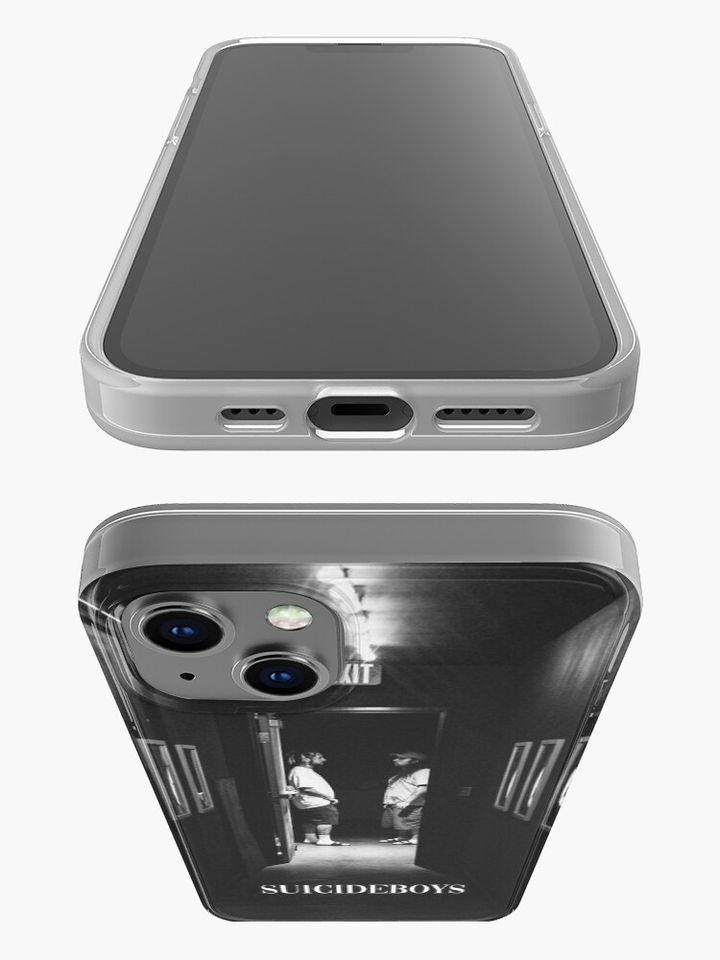 Suicideboys ruby and scrim posing for picture poster design iPhone Case