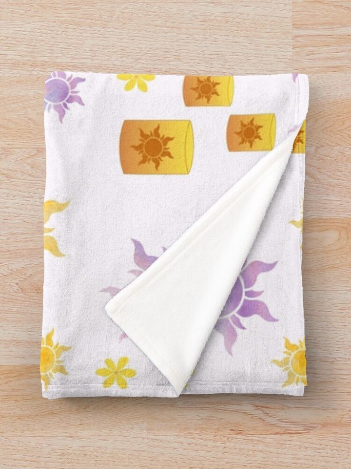 Tangled Sun Pattern Throw Blanket