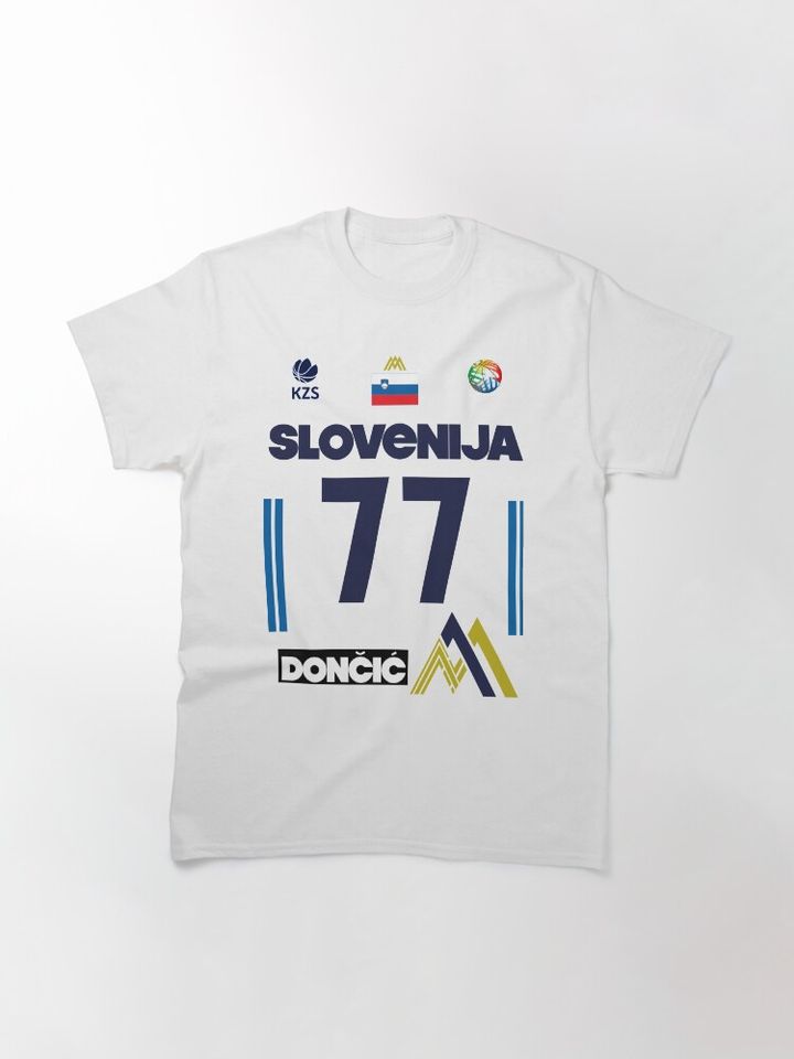 Luka Doncic Slovenija Fan Design Classic T-Shirt