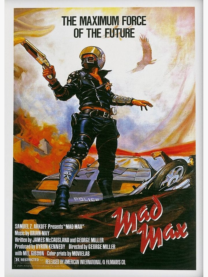 Mad Max Original vintage Premium Matte Vertical Poster