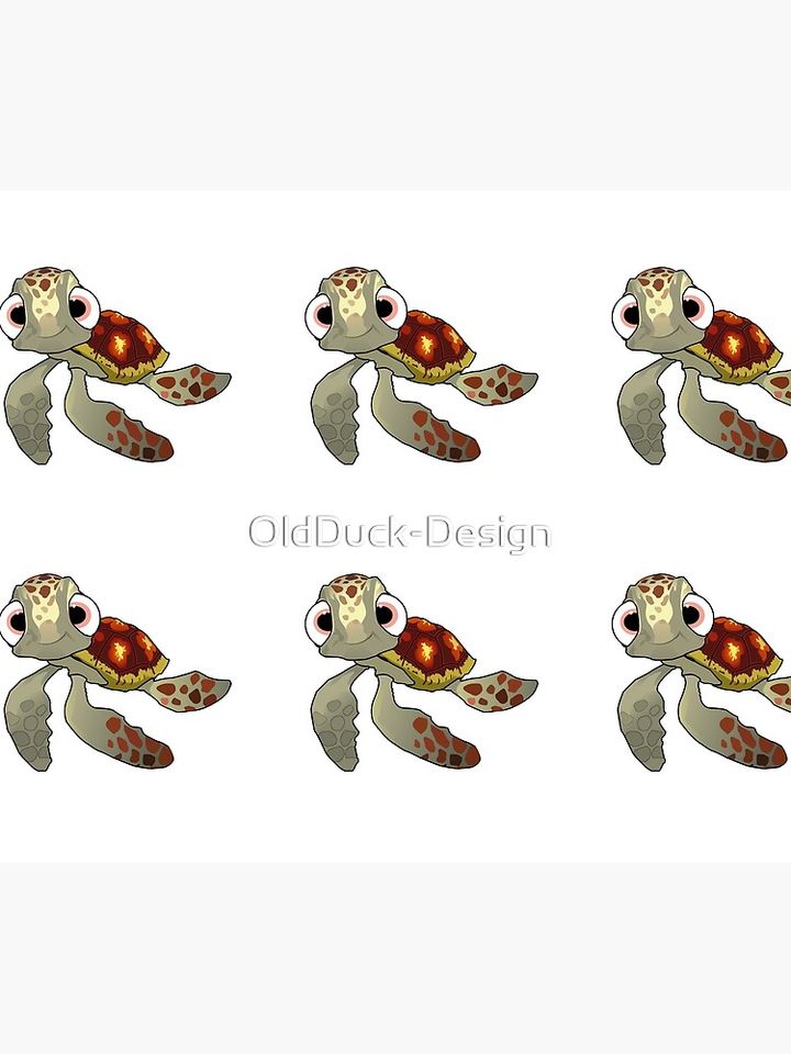 Cute squirt finding nemo Throw Blanket