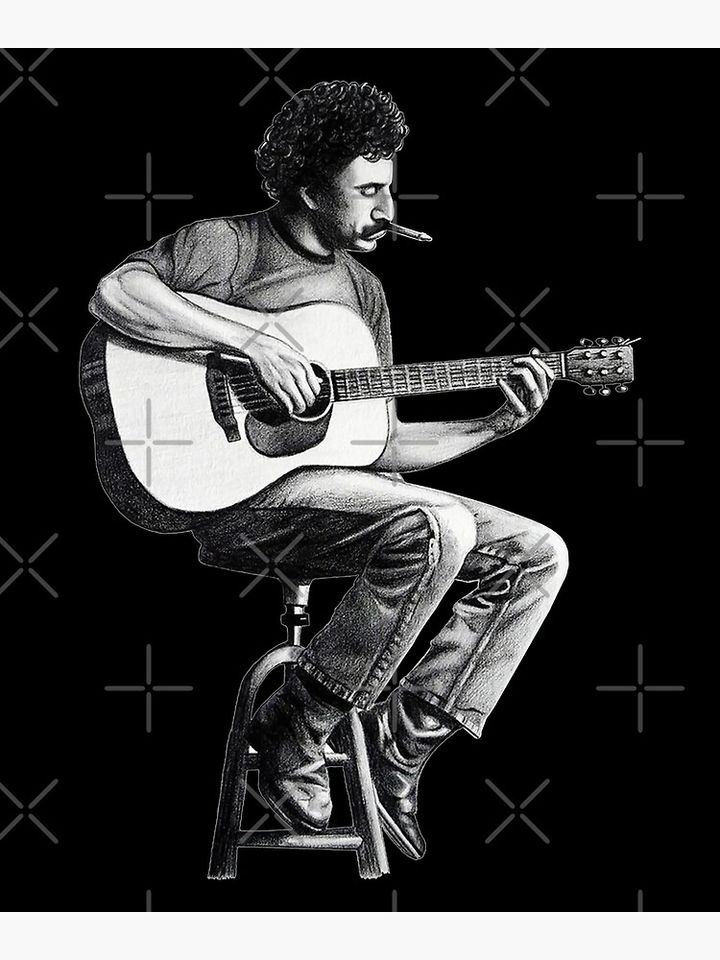 Classic Popart Jim Croce 70s Rock Premium Matte Vertical Poster