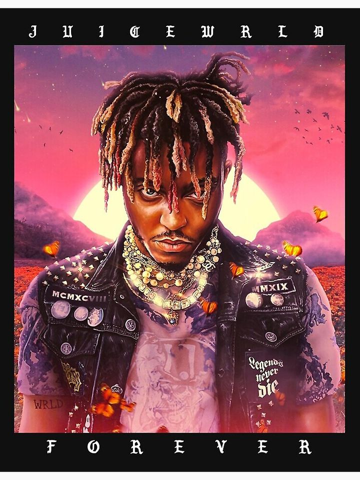 Juice legends never die Premium Matte Vertical Poster