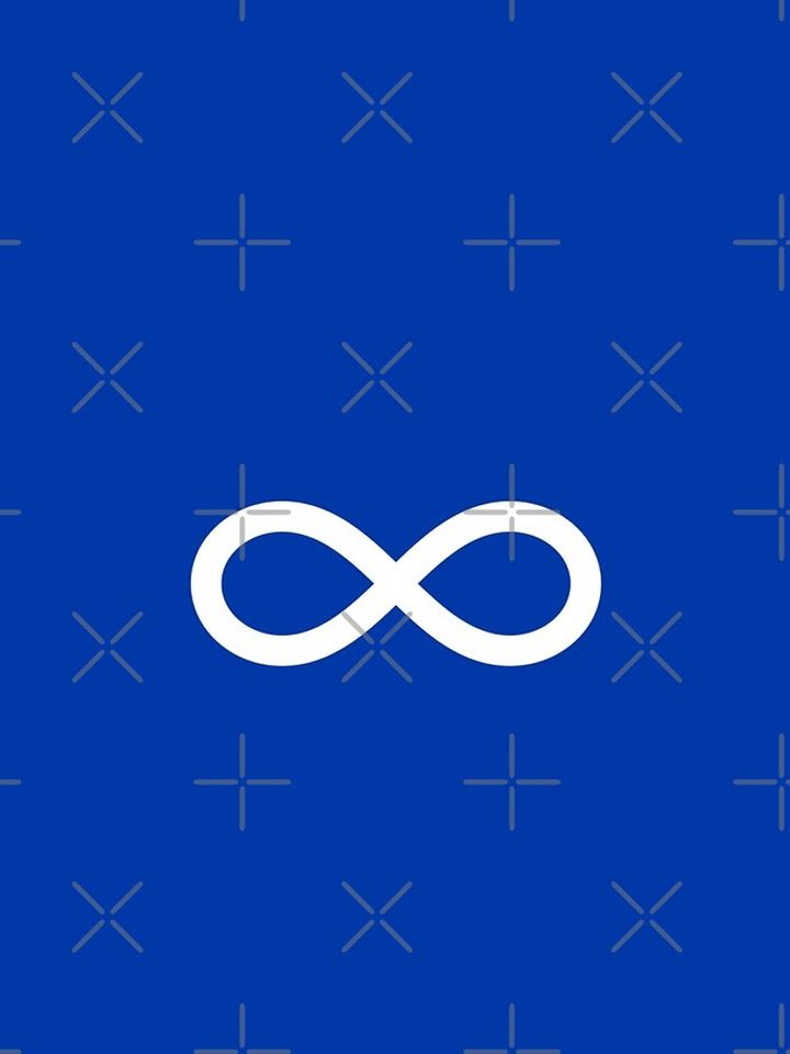 Métis Flag, Metis Symbol, Métis Indigenous #3 iPhone Case