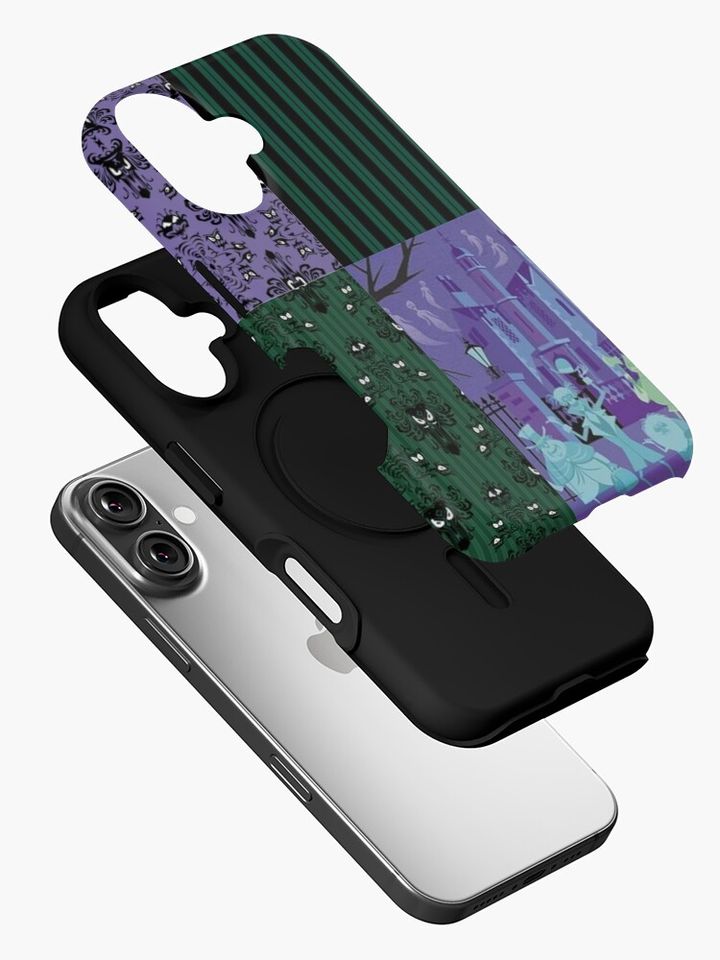 Haunted Mansion Pattern iPhone Case