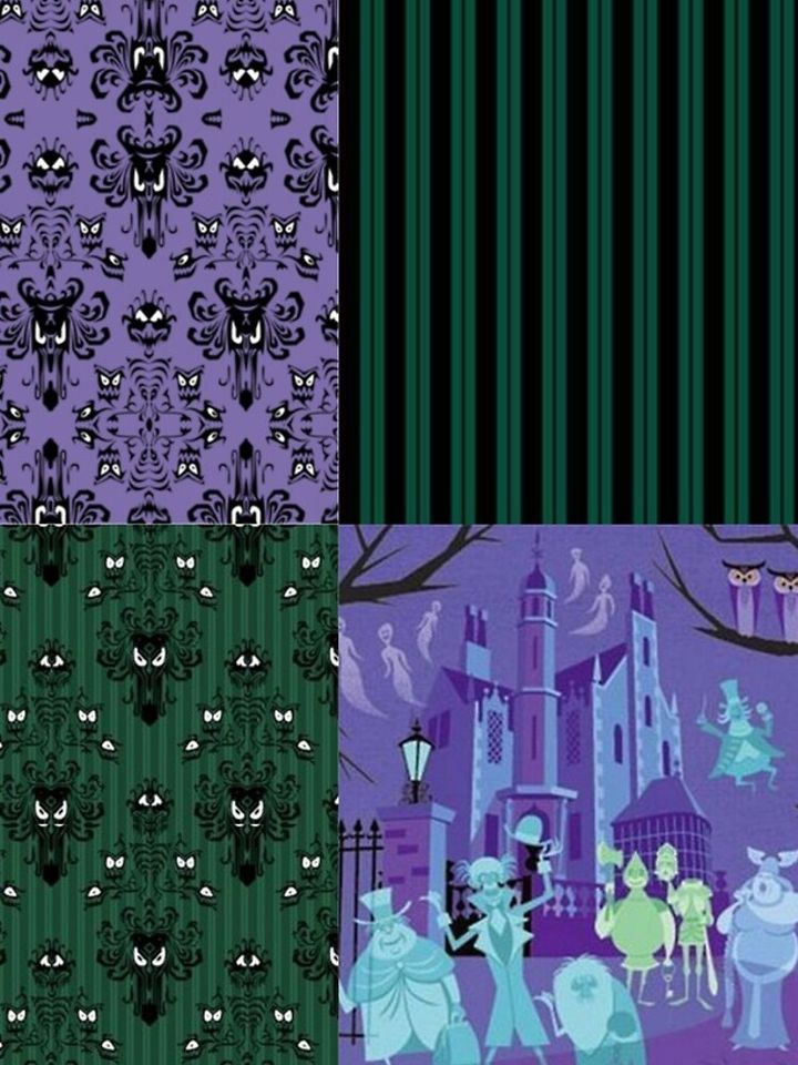 Haunted Mansion Pattern iPhone Case