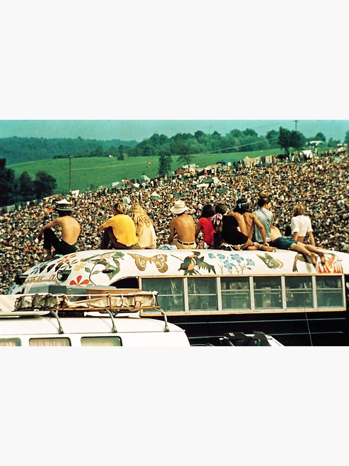 Trip To Woodstock Premium Matte Vertical Poster