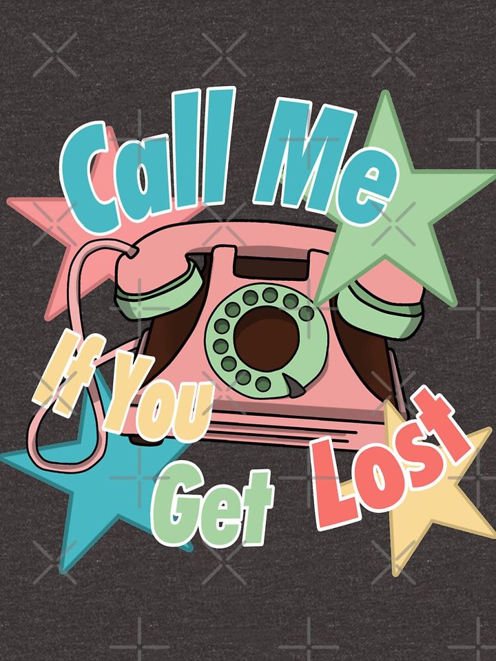 Call Me If You Get Lost Decal  Pullover Hoodie
