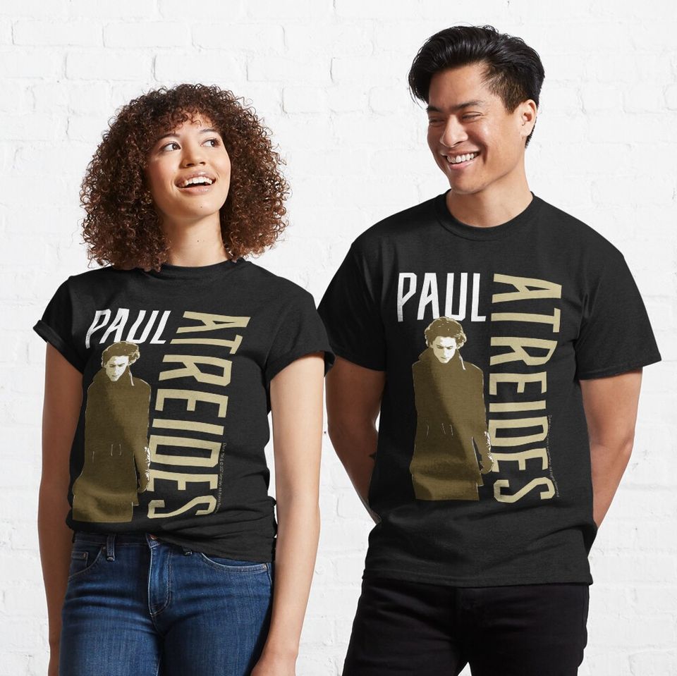 Paul Atreides Graphic - Dune Fan Art Classic T-Shirt