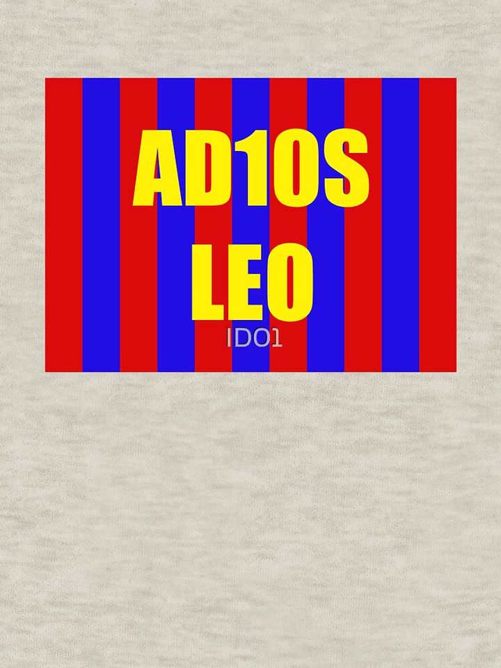 Adios leo messi Pullover Sweatshirt