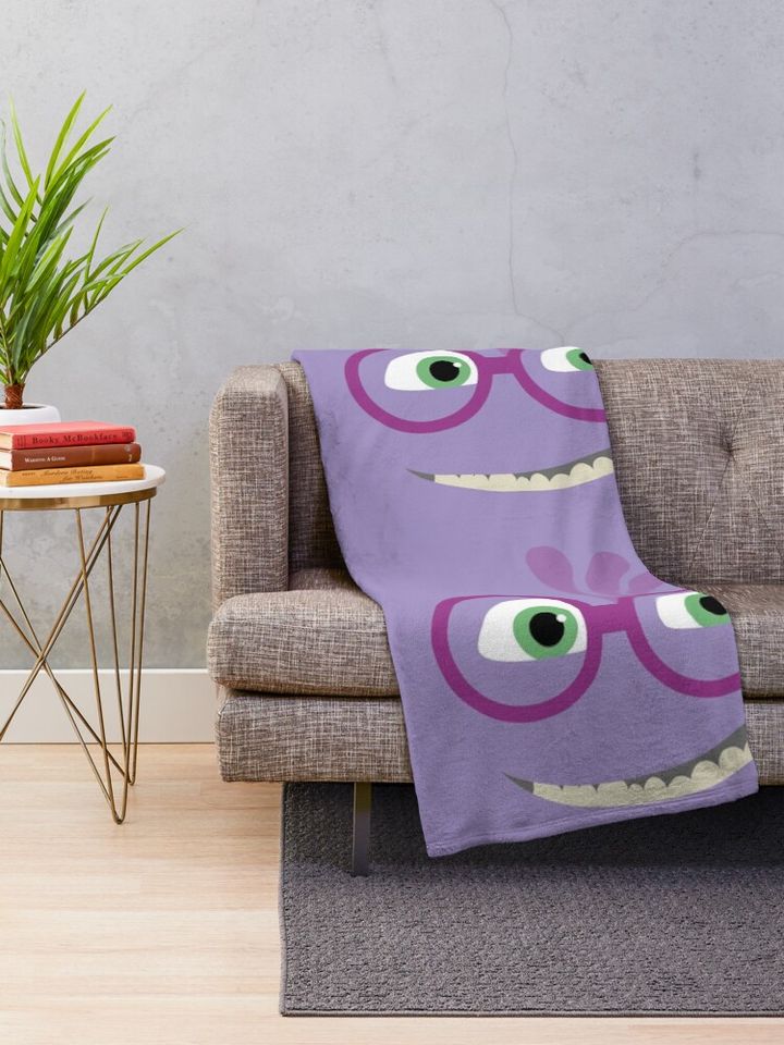 Randall, Monster University Throw Blanket