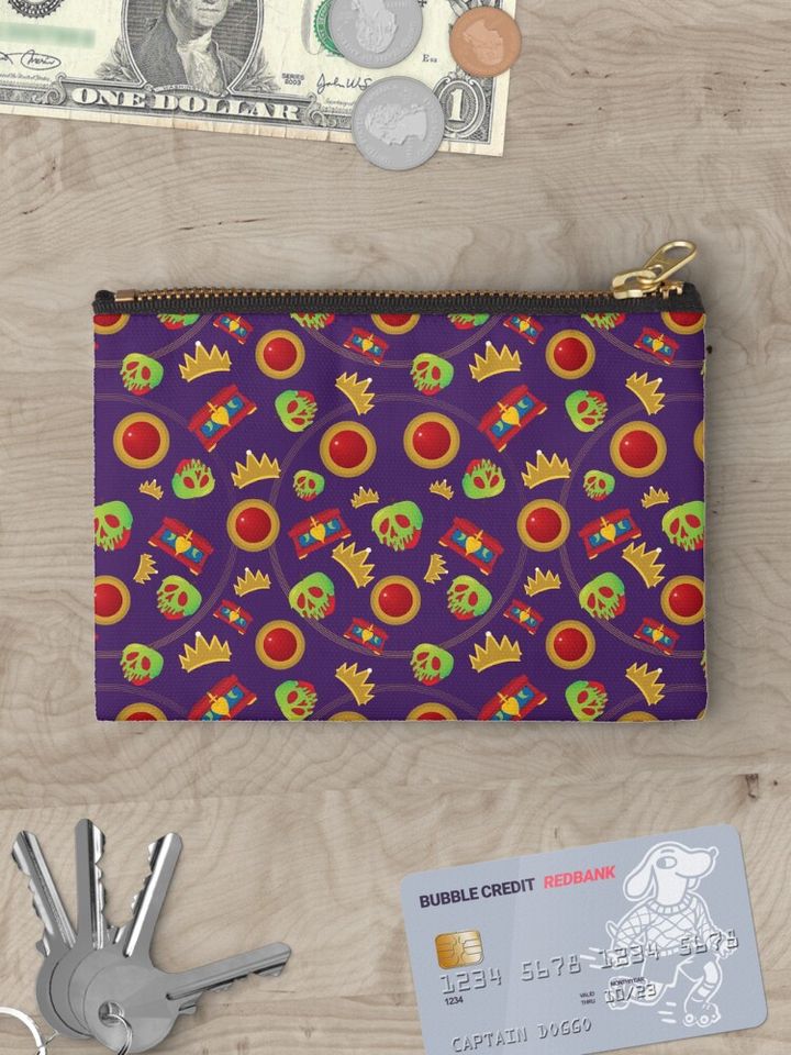 Disney Halloween Evil Queen Icons Makeup Bag