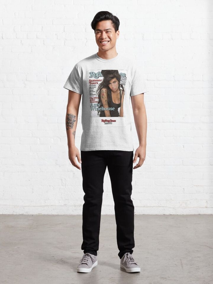 Rolling Amy Winehouse Unisex T-Shirt