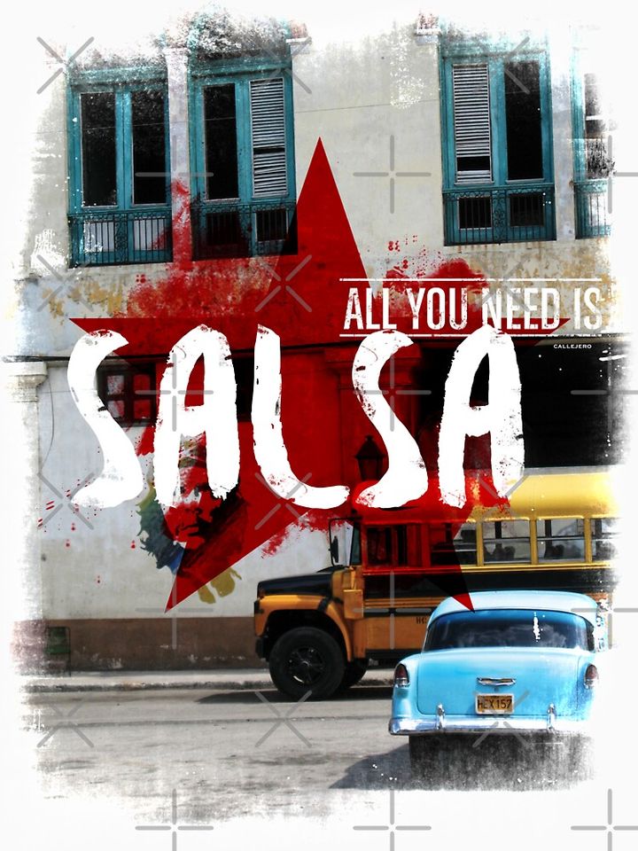 All you need is Salsa - Cuba Tank Top