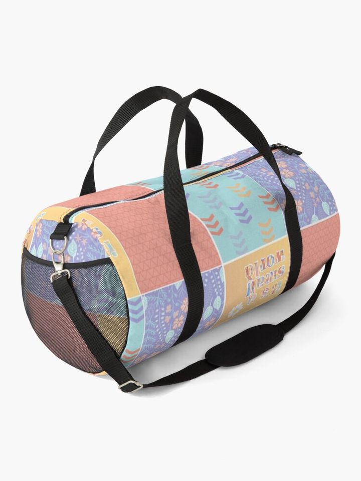 "it's a small world" Pattern (version 1) Duffle Bag