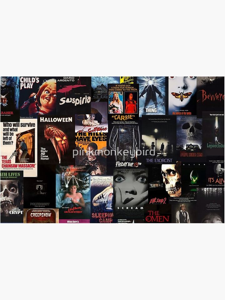 Horror Movie Posters 1970s - 1990s Laptop Sleeve