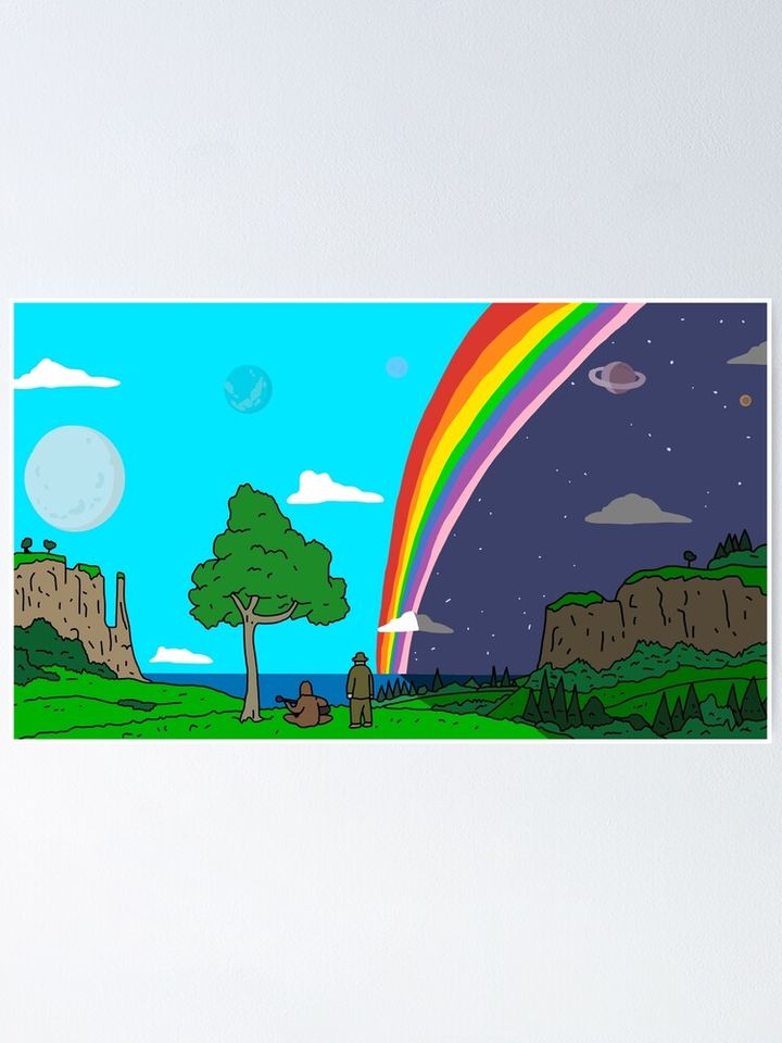 Big Lez Show Landscape Poster