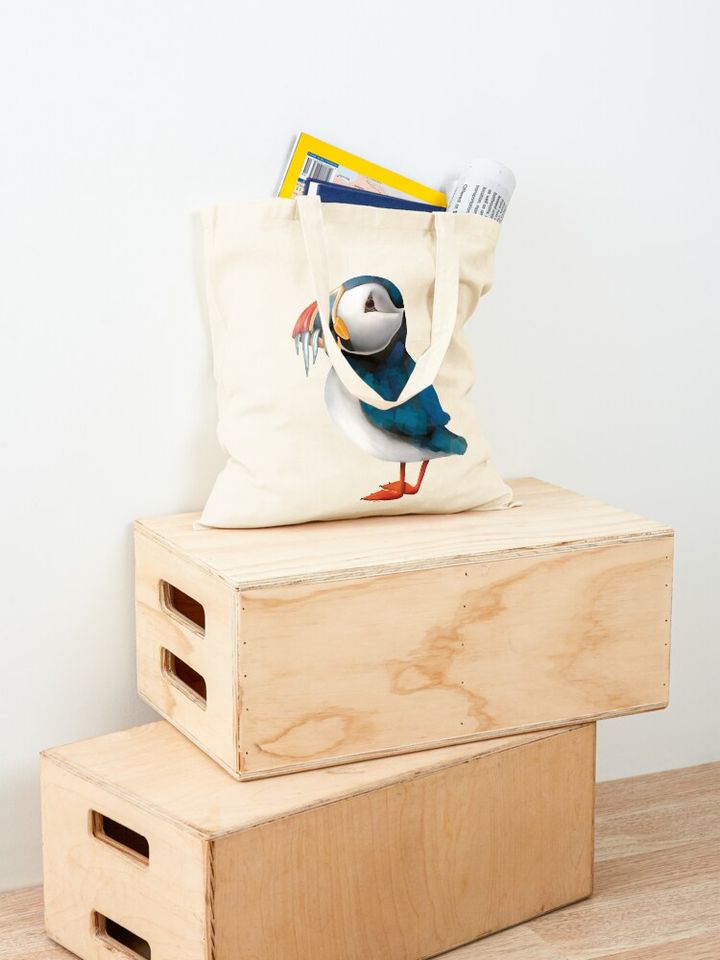 Puffin Tote Bag