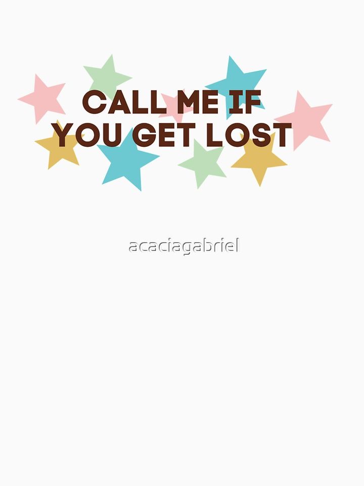 Call me if you get lost  Pullover Hoodie