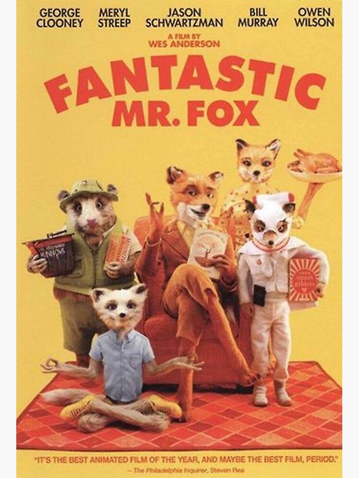 mr fox Premium Matte Vertical Poster