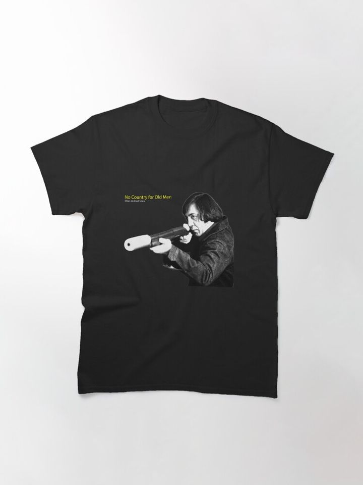 Anton Chigurh Classic T-Shirt, No Country For Old Men Old Movie Classic T-Shirt, Movie Inspired Shirt, Summer Cotton Short Sleeved T-shirt, Gift for Fans