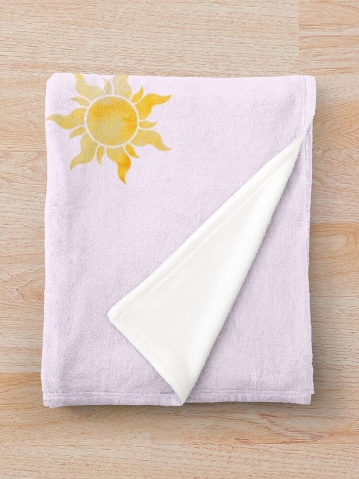 Go Live Your Dream Tangled Throw Blanket