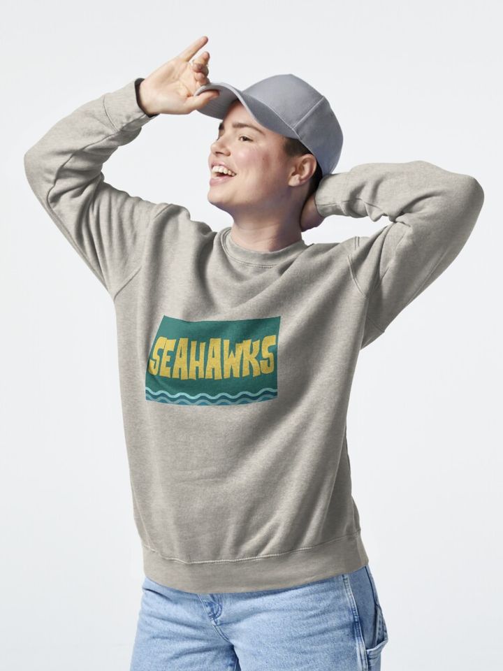 Retro UNCW Seahawks Pullover Sweatshirt