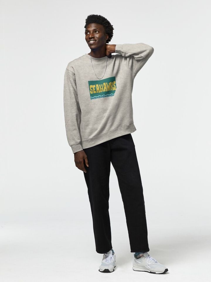 Retro UNCW Seahawks Pullover Sweatshirt
