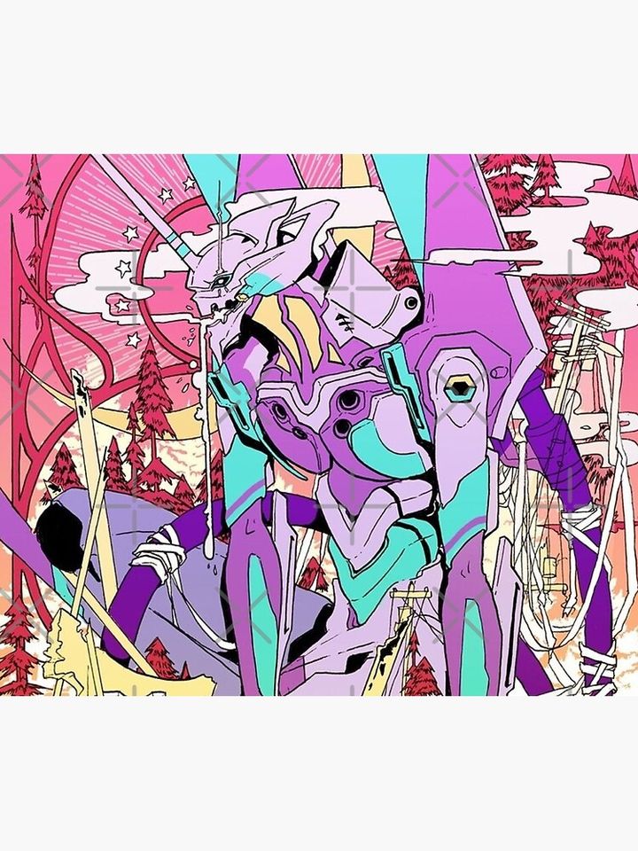 Evangelion Tapestry