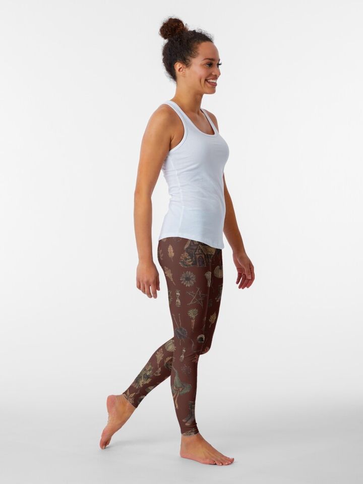 Cozy Crone Leggings, Gift for Women, Funny Women Leggings, Comfortable Leggings