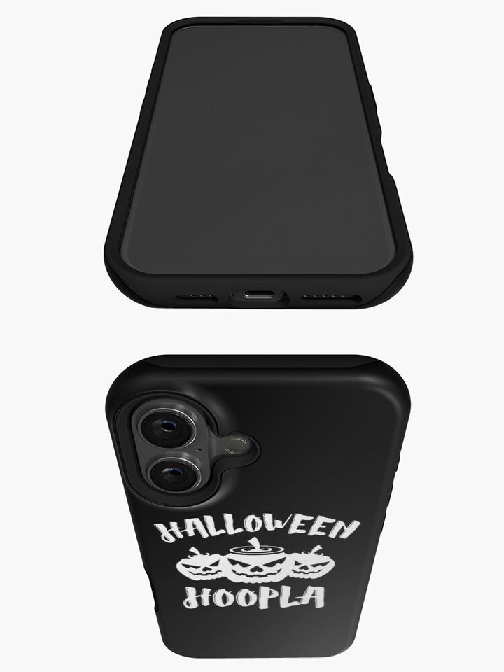 Halloween hoopla iPhone Case