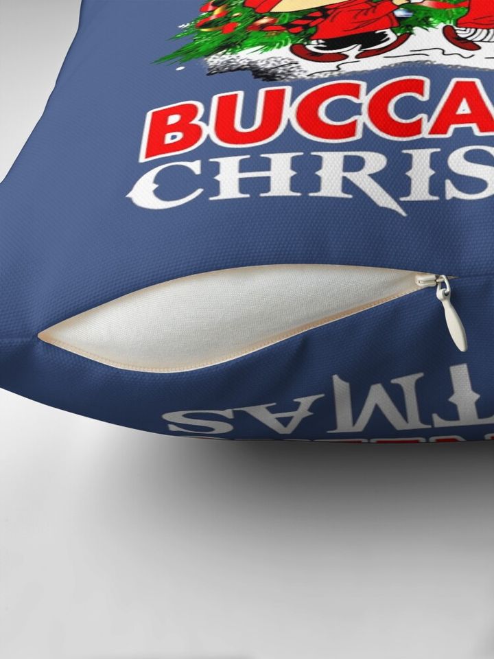 Merry Buccaneers Christmas  Pillow