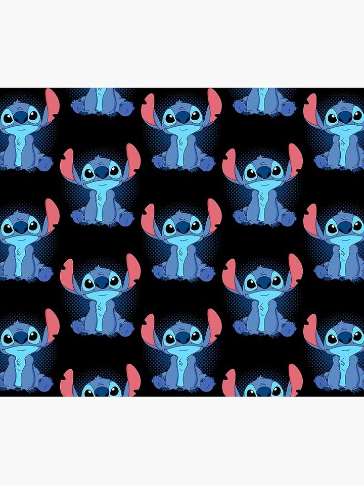 Lilo and Stitch Holiday Throw Blanket – Christmas Cartoon Cozy Plush