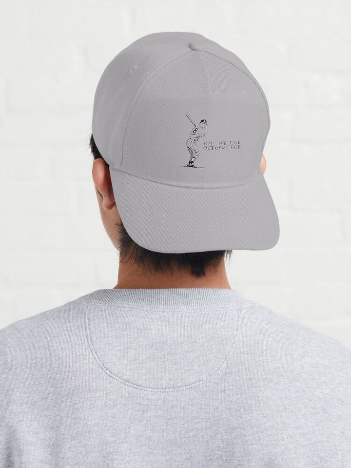 Get the funk of my face Baseball softball players Cap