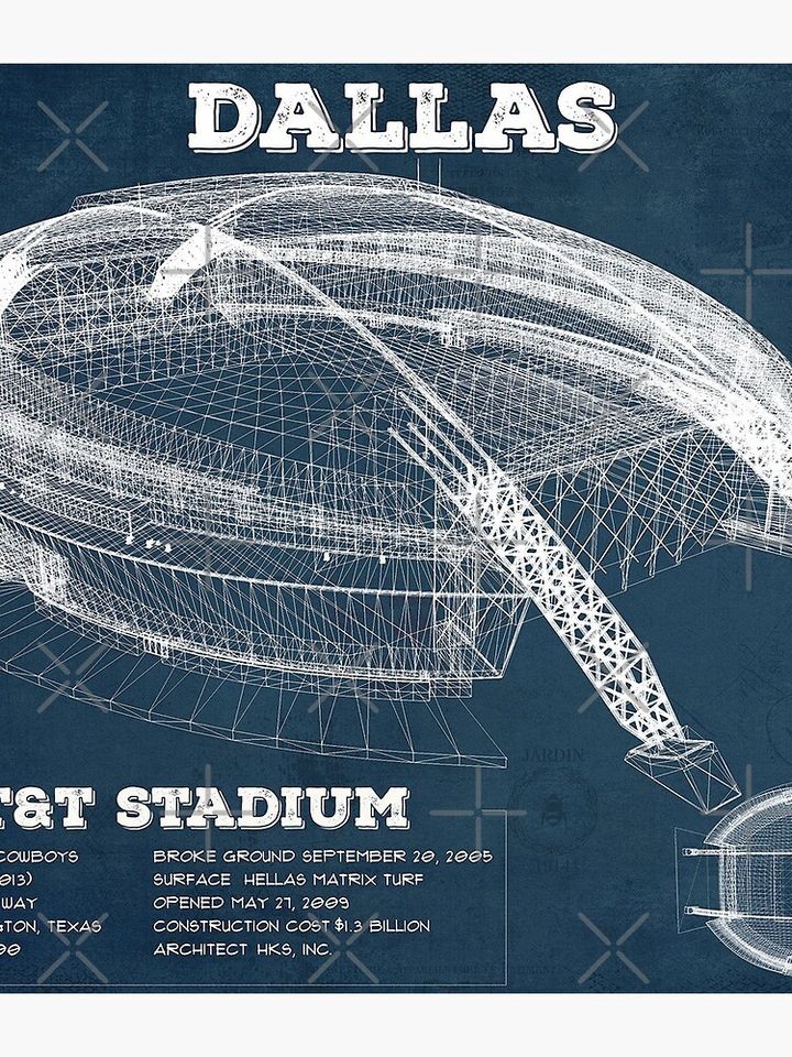 Dallas Cowboys AT&T Stadium Vintage Football Backpack