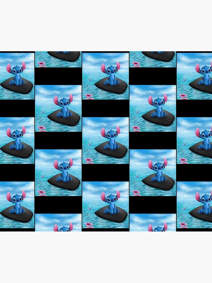 Stitch On The Beach Throw Blanket