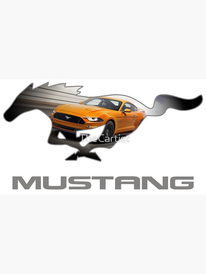 Ford Mustang GT Logo Emblem Design Cap